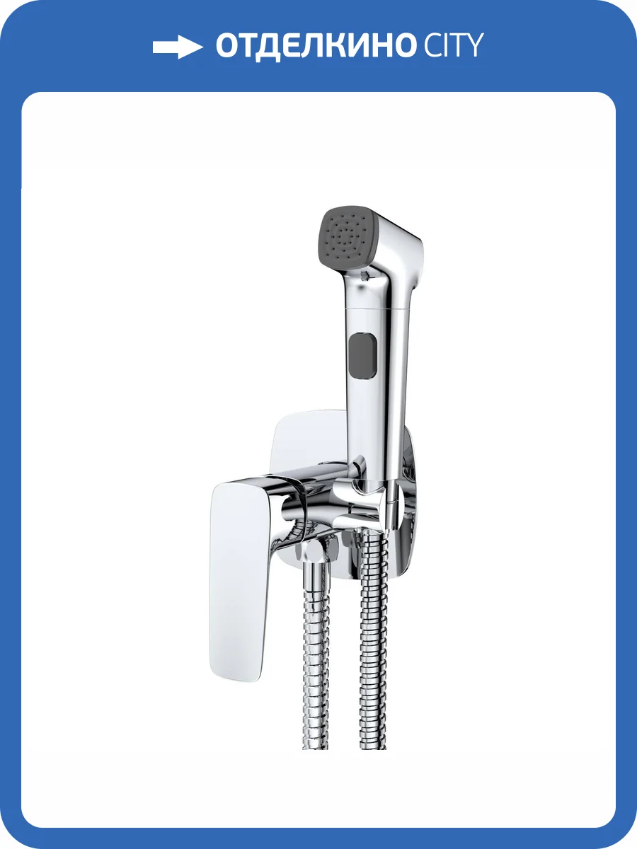 Гигиенический душ DQ Hamburg DA1744501 хром фото 8