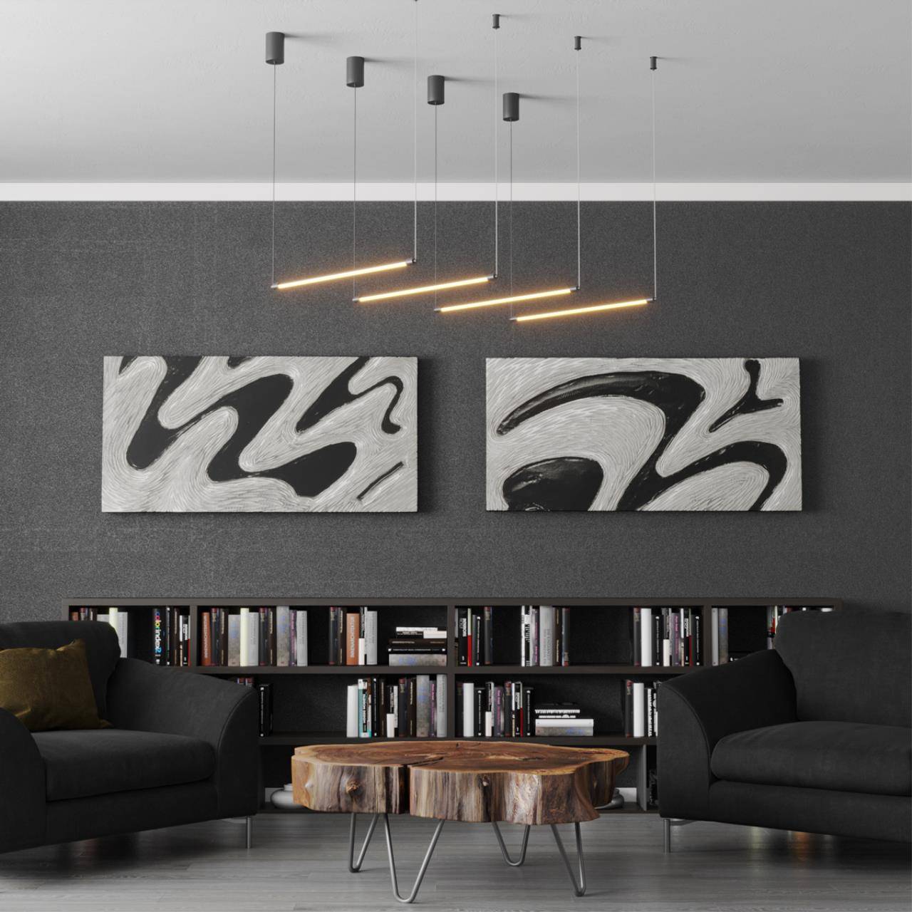 Линейный светодиодный светильник Novotech Vitz 359345 фото 4