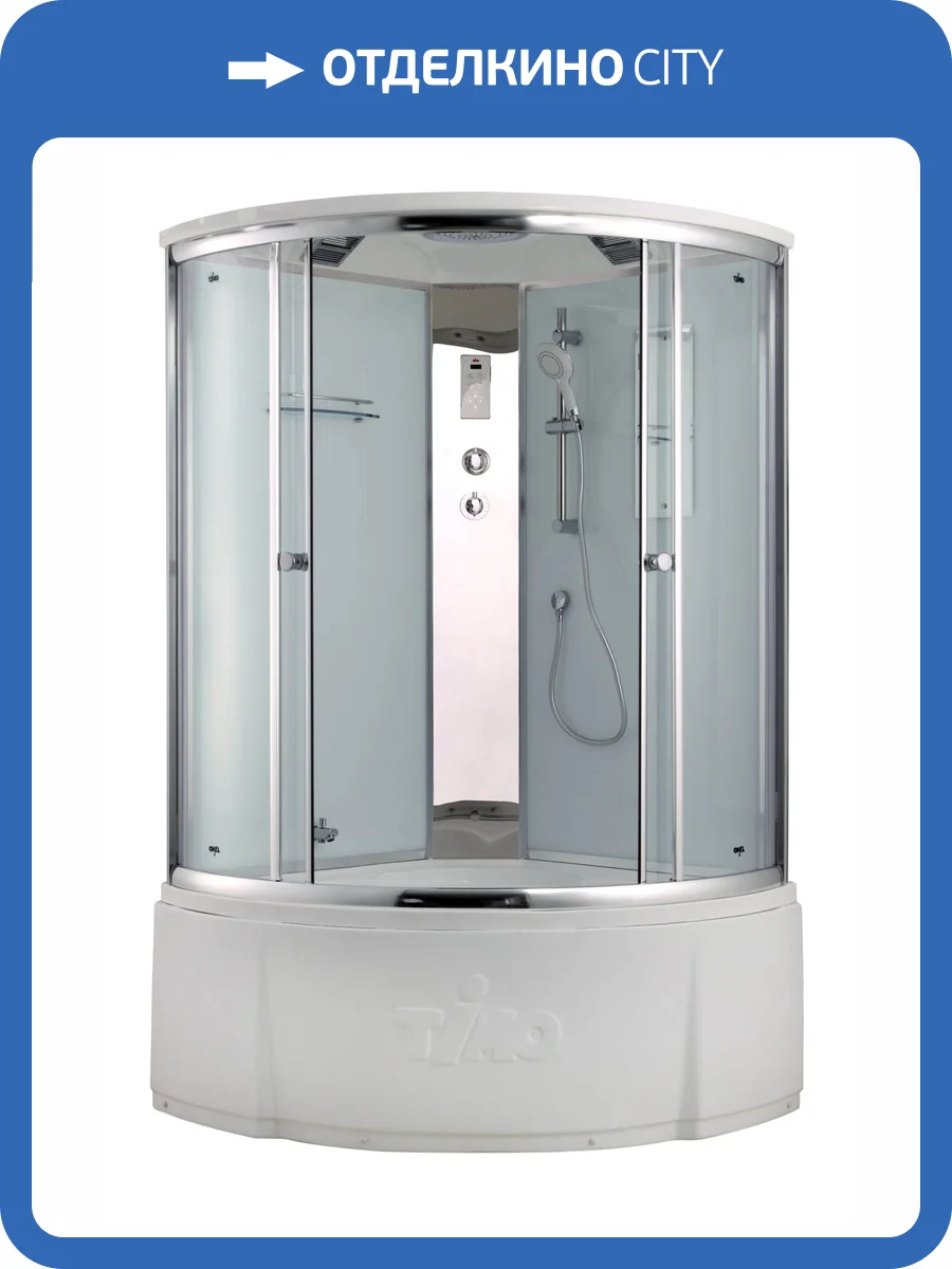 Душевая кабина Timo Comfort Т-8825 Fabric Glass 120x120x230 фото 8