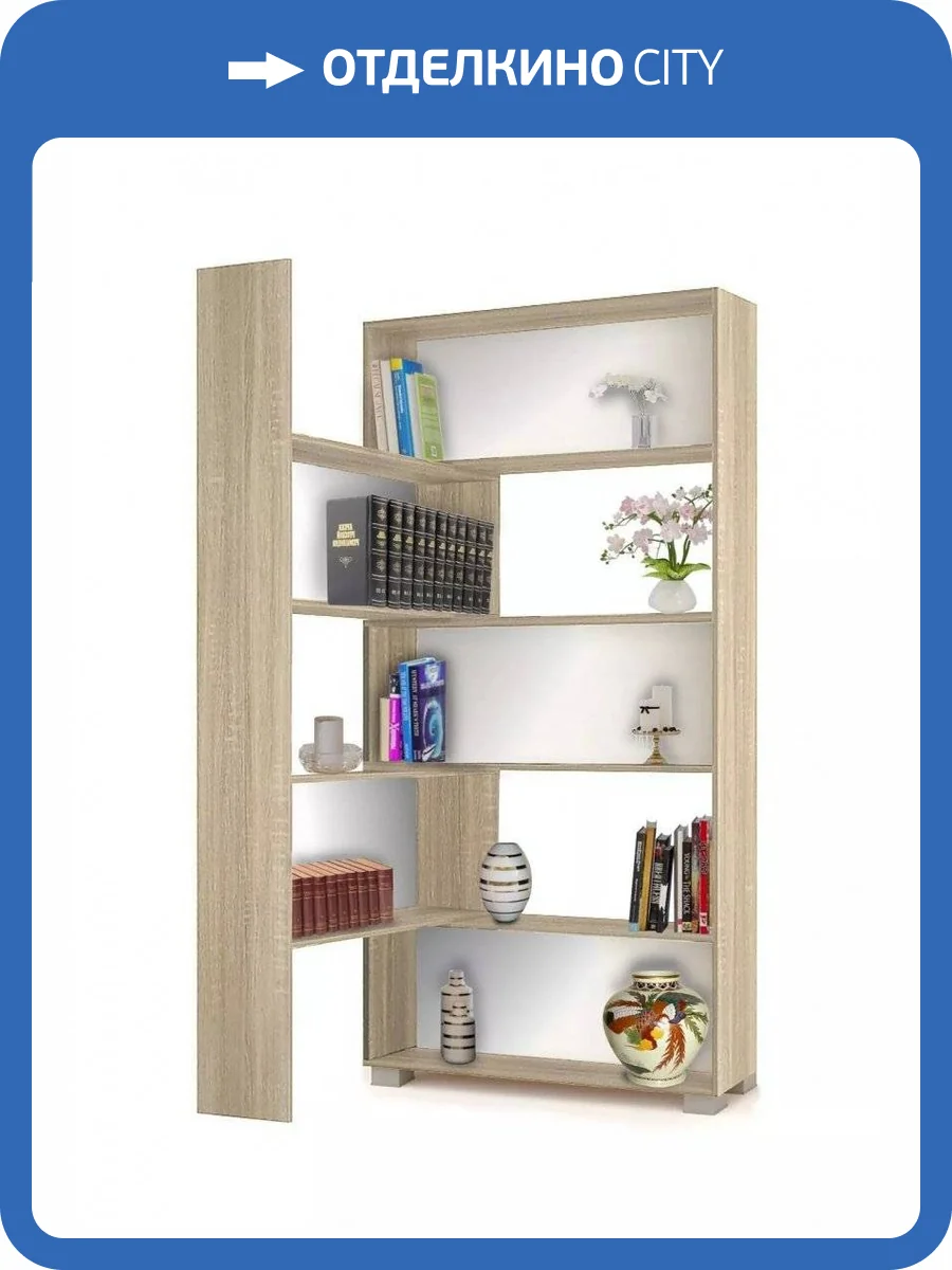 Стеллаж Вентал Ст-1 (Вентал) Дуб Сонома фото 2