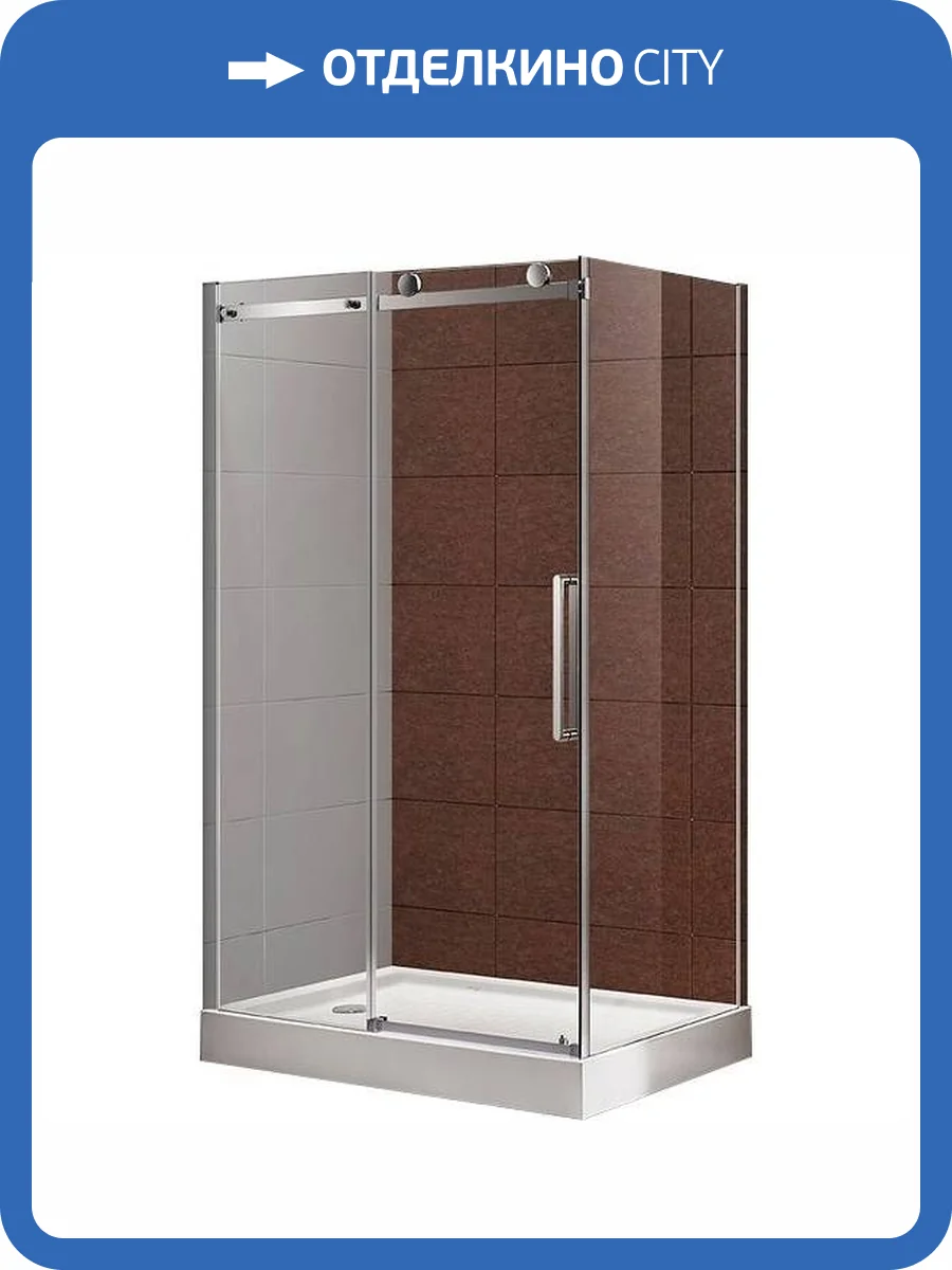 Душевой уголок Cezares Stylus-M STYLUS-O-M-AH-1-150/100-C-Cr профиль хром, стекло прозрачное, 150x100 фото 4