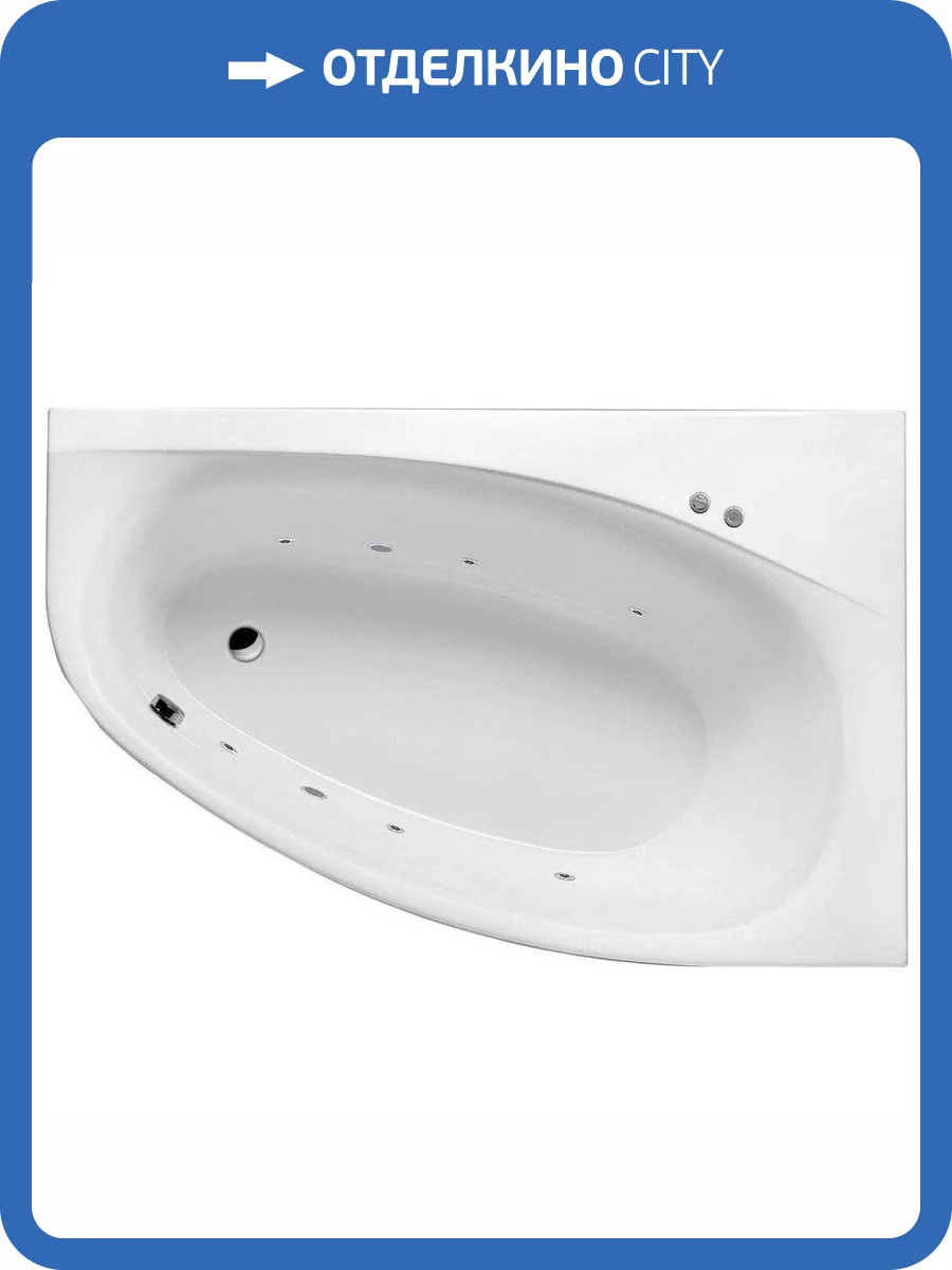 Акриловая ванна Excellent Kameleon WAEX.KMP17.SOFT 170x110 правая фото 7