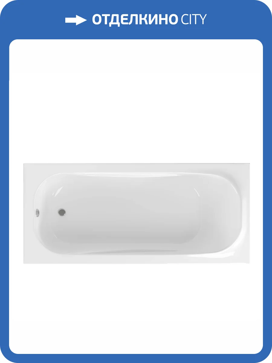 Ванна из искусственного камня Creto Nova 170x70 с ножками фото 7