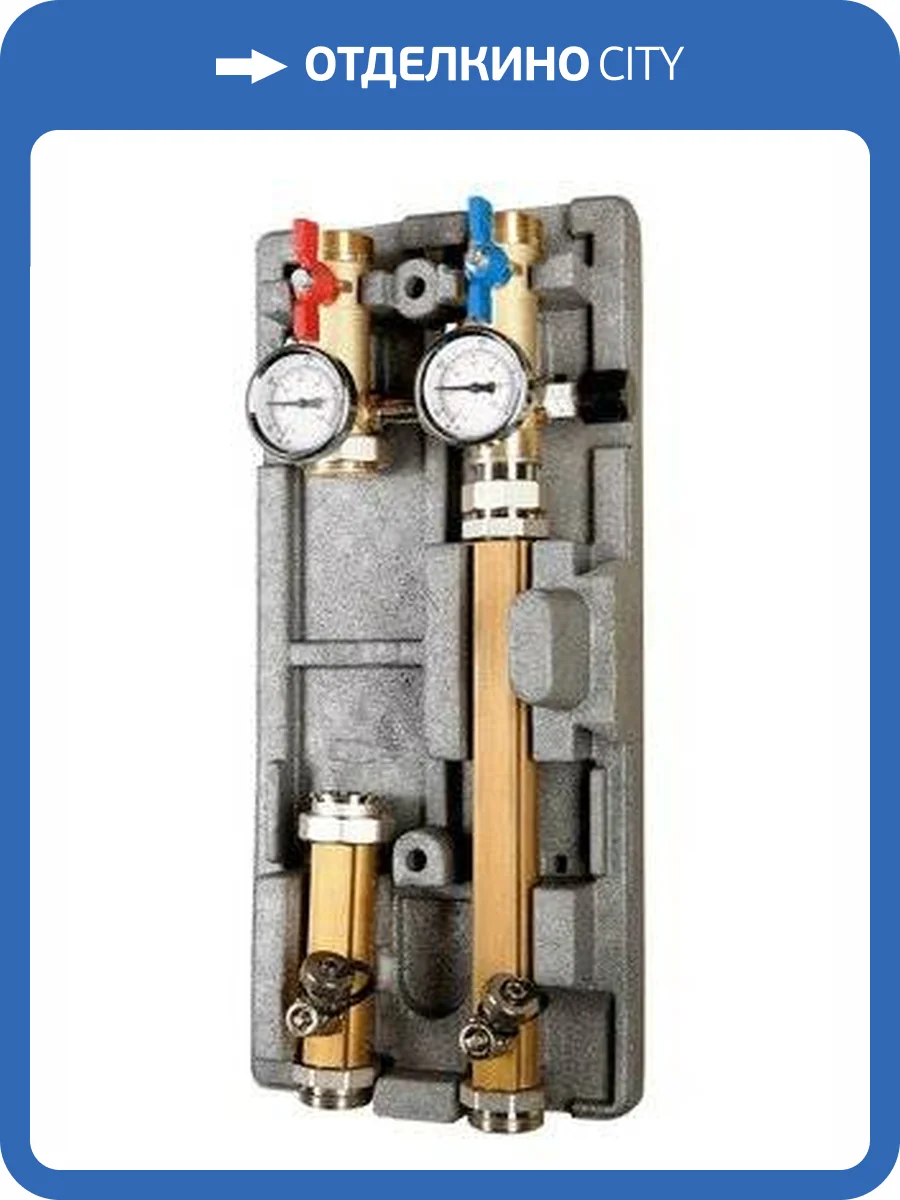 Насосная группа VALTEC с байпасом для систем VARIMIX 1 1/4 фото 2