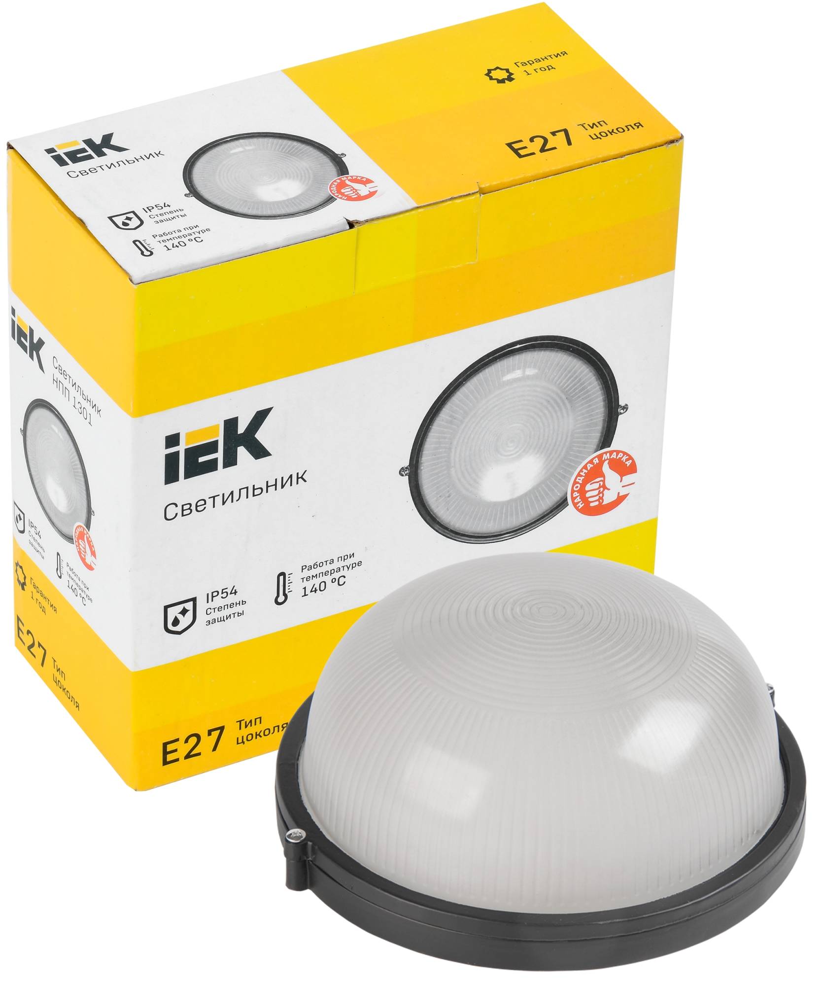 Настенно-потолочный светильник IEK НПП1301 LNPP0-1301-1-060-K02 фото 2