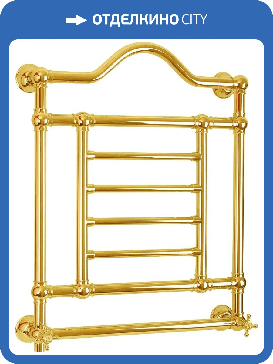 Полотенцесушитель электрический Migliore Edward 20310 85x68 см, L, золото фото 3