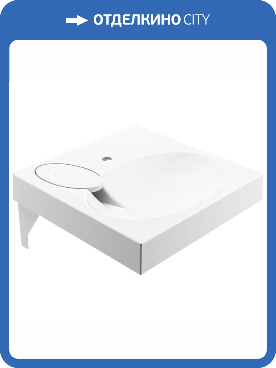 Раковина Paola Liguria 600 подвесная, 60 см фото 8