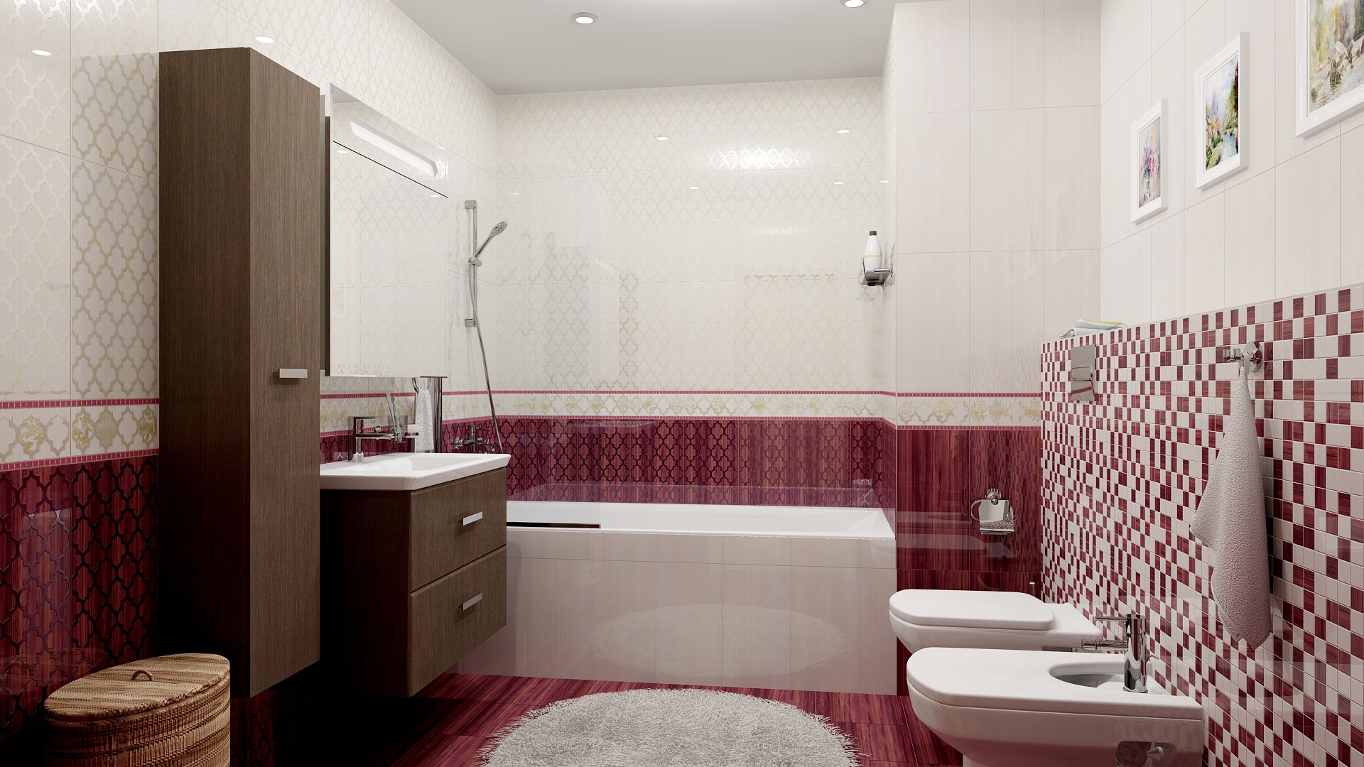 Ceramica Classic BuharaБордо фото 5