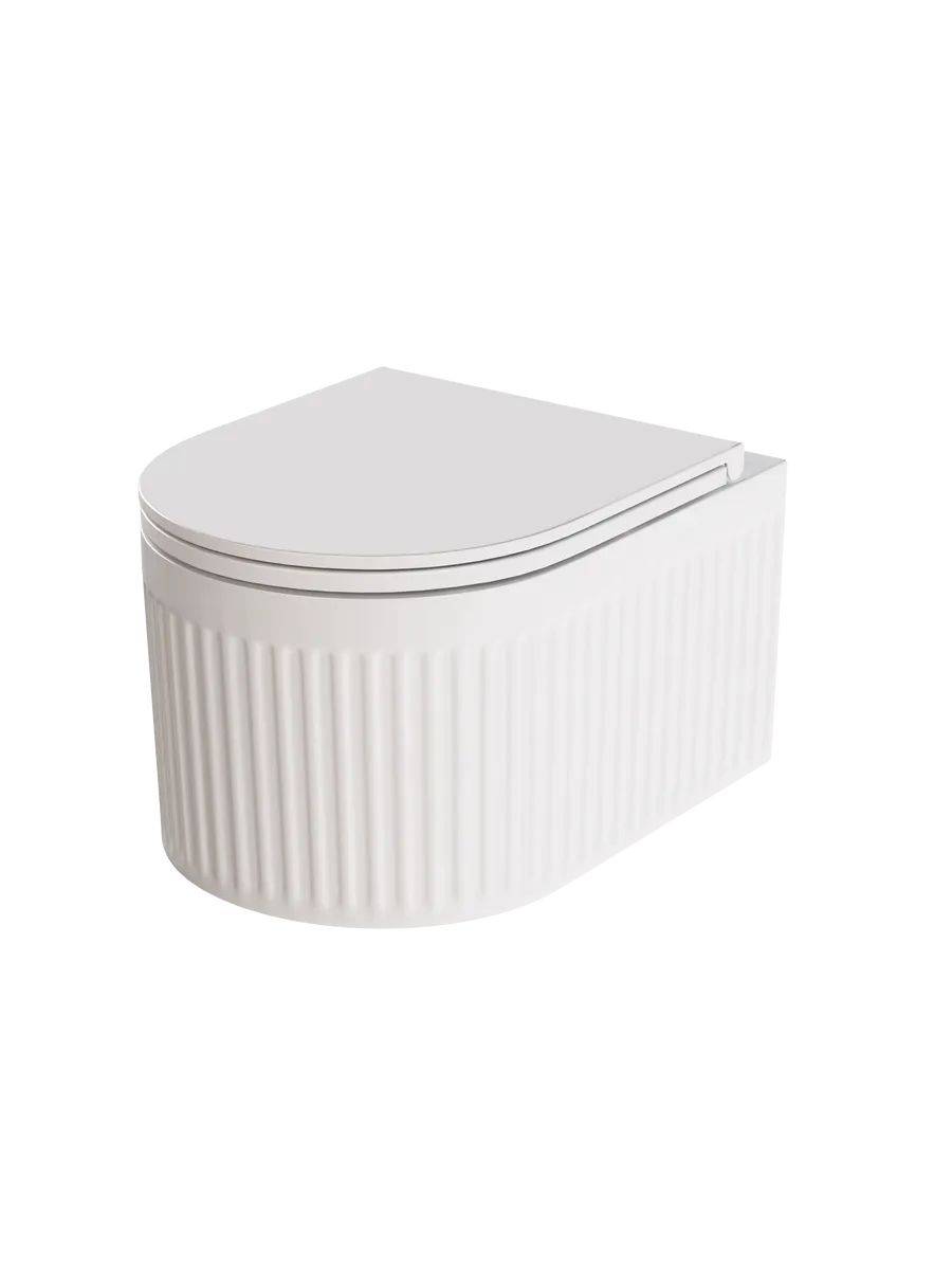 Унитаз подвесной Watersense Paula Vortex W00087 безободковый, сиденье микролифт фото 11