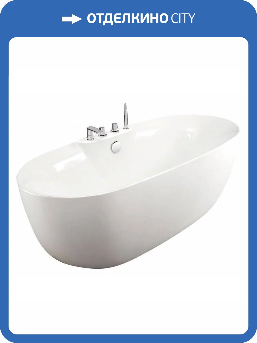 Акриловая ванна Esbano Rome-SM ESVAROMESM 170x80 фото 4