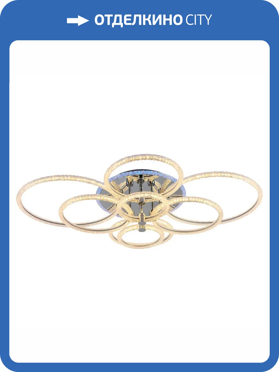 Потолочная люстра Profit Light 8024/8 CHR фото 3