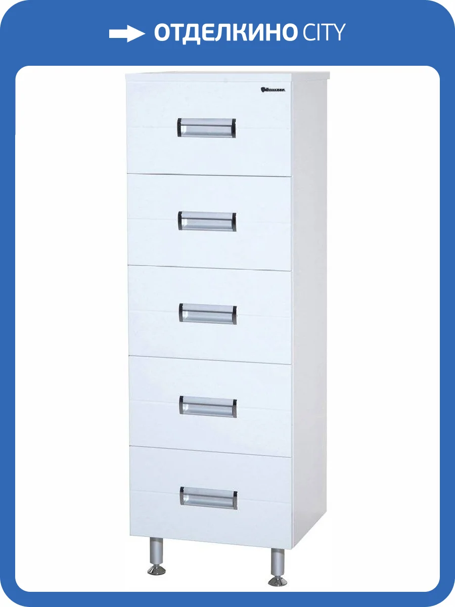 Комод Bellezza Сиена 40 белый фото 3