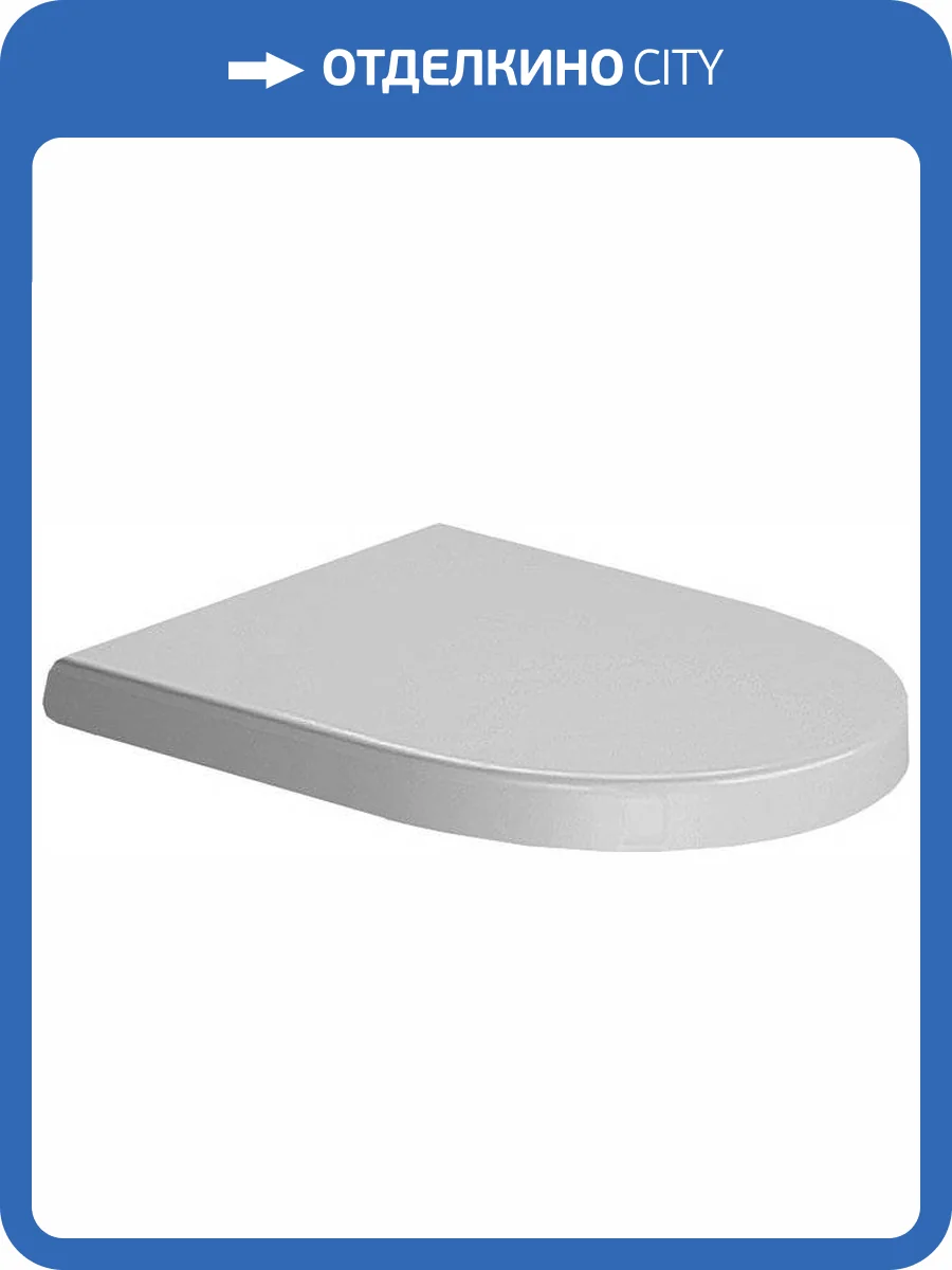 Крышка-сиденье Duravit Darling New 0069890000 с микролифтом, петли хром фото 4