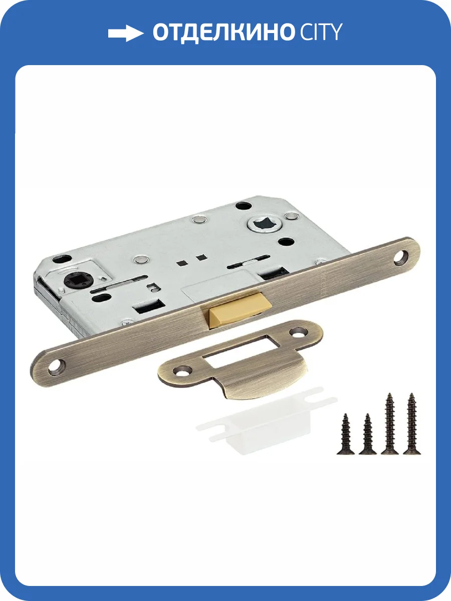 Защелка Rucetti RP1895 AB античная бронза фото 3