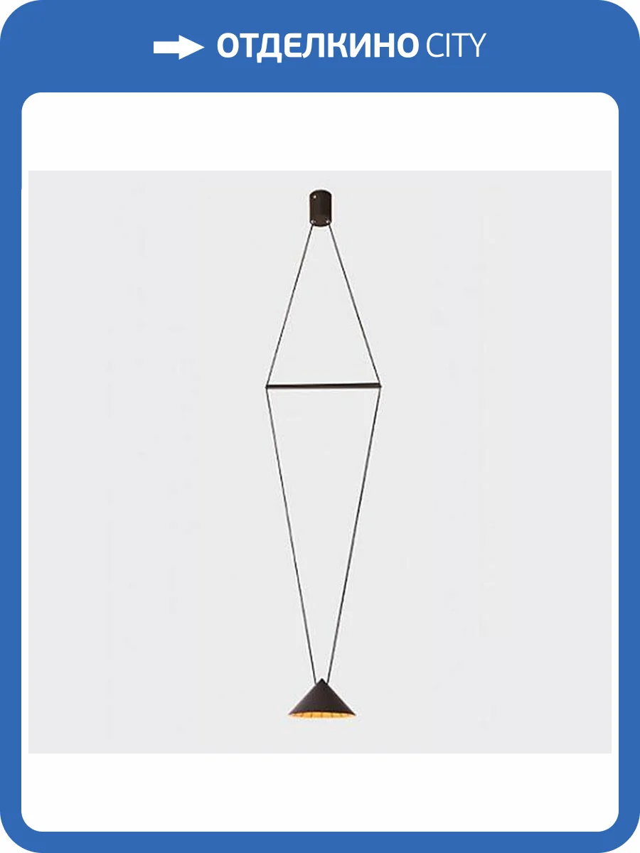 Подвесной светодиодный светильник Italline IT03-1430 black/orange фото 6