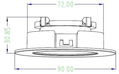 Встраиваемый точечный светильник IEK 4106 LT-UVB0-4106-GU10-1-K30 фото 7