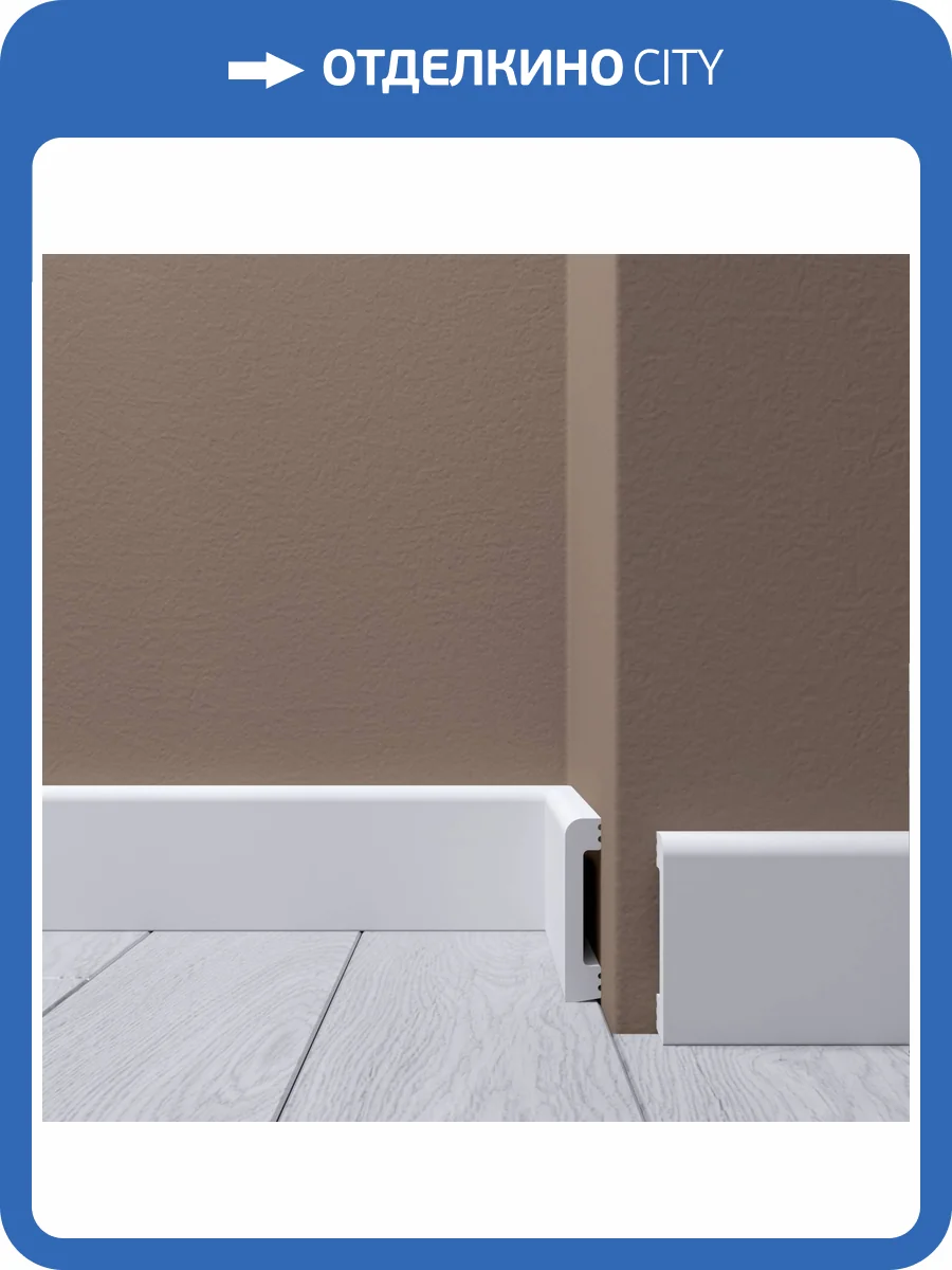 Плинтус Де-Багет XPS Polymer Н 8 60/12 200x6x1.2 фото 3