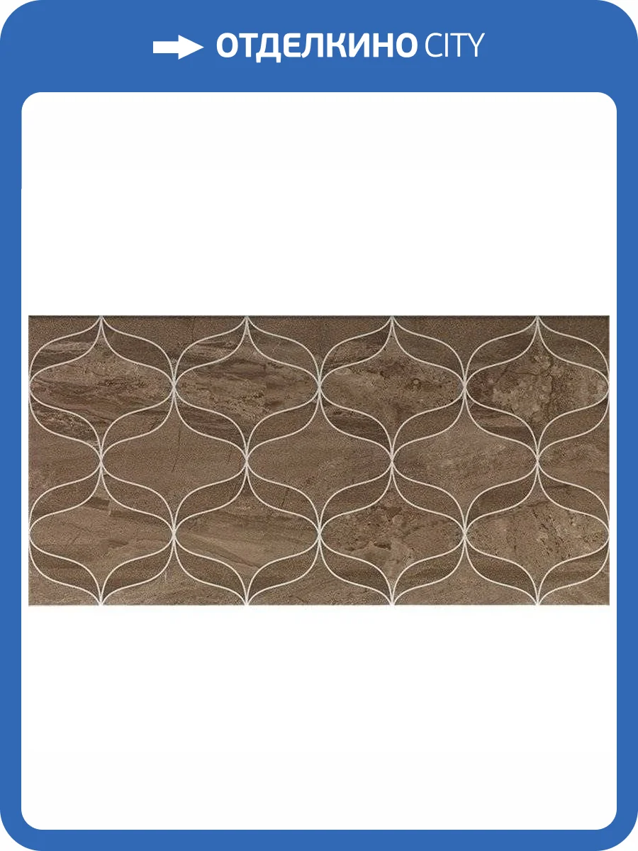 Декор Vitra Ethereal K927943 Коричневый 30x60 фото 2