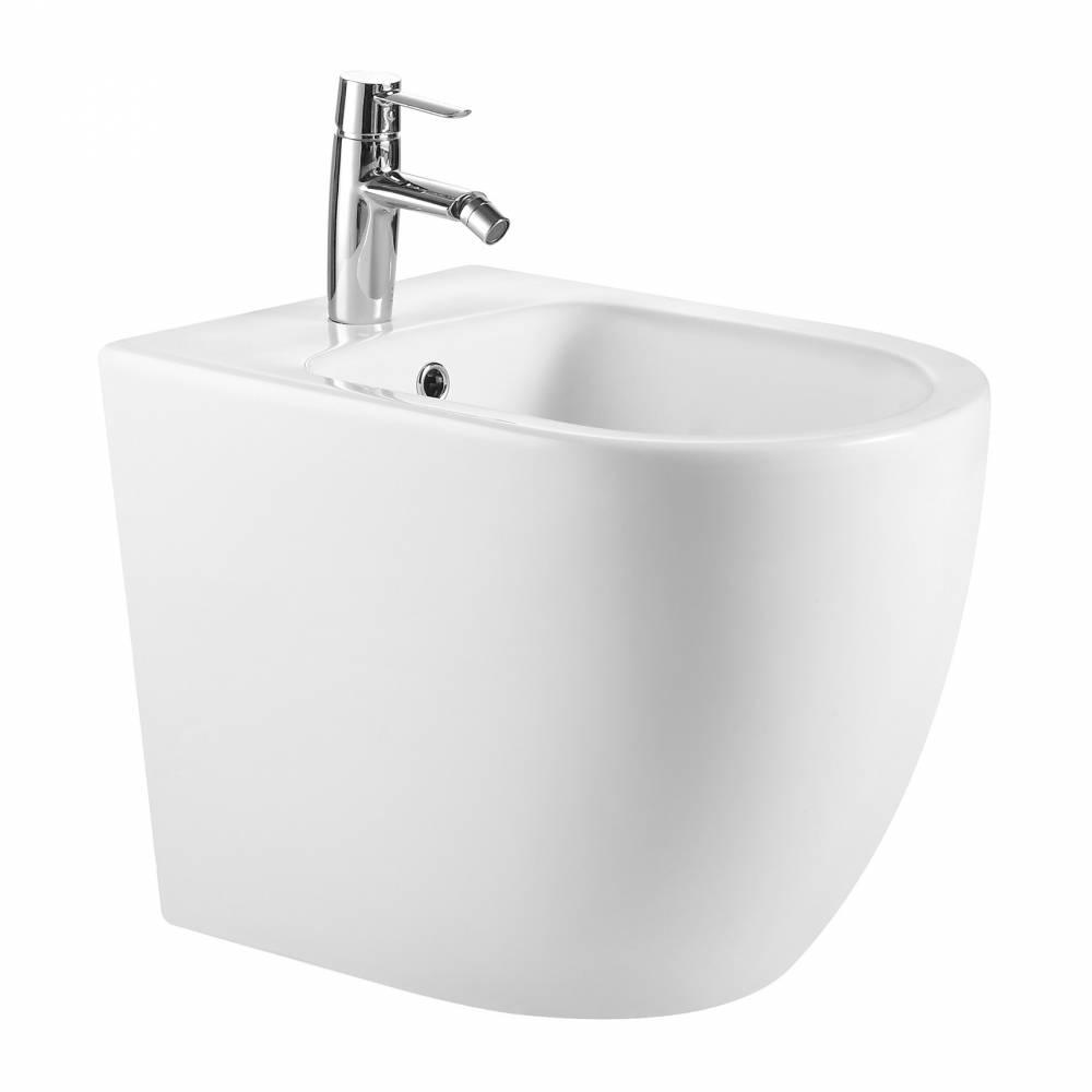 Биде белое матовое. Duravit viu 2292150000