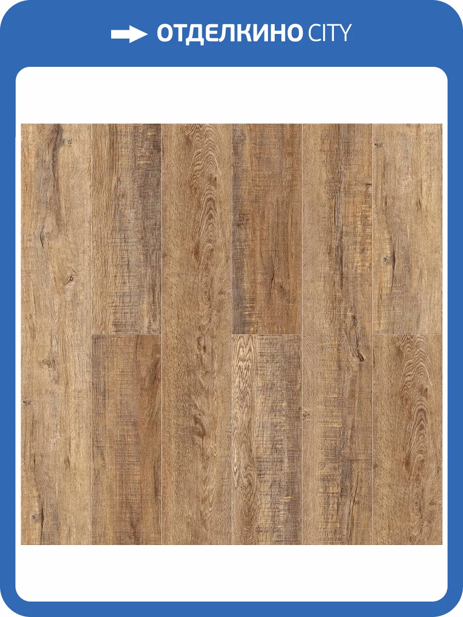 SPC ламинат CronaFloor Alpha Дуб Париж 1200x180x3.5 фото 10