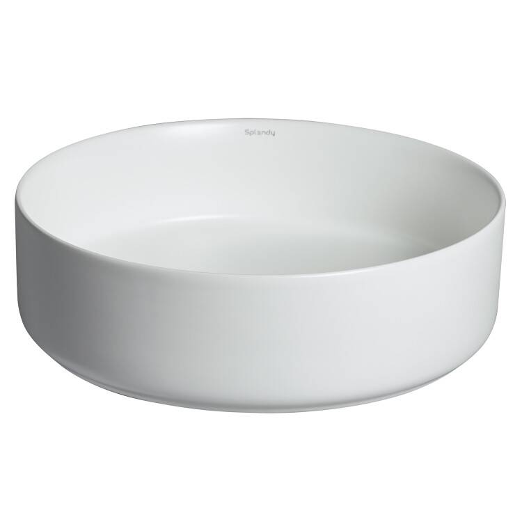 Раковина Splendy Bliss BL10540T0NWM белая матовая 40.5x40.5