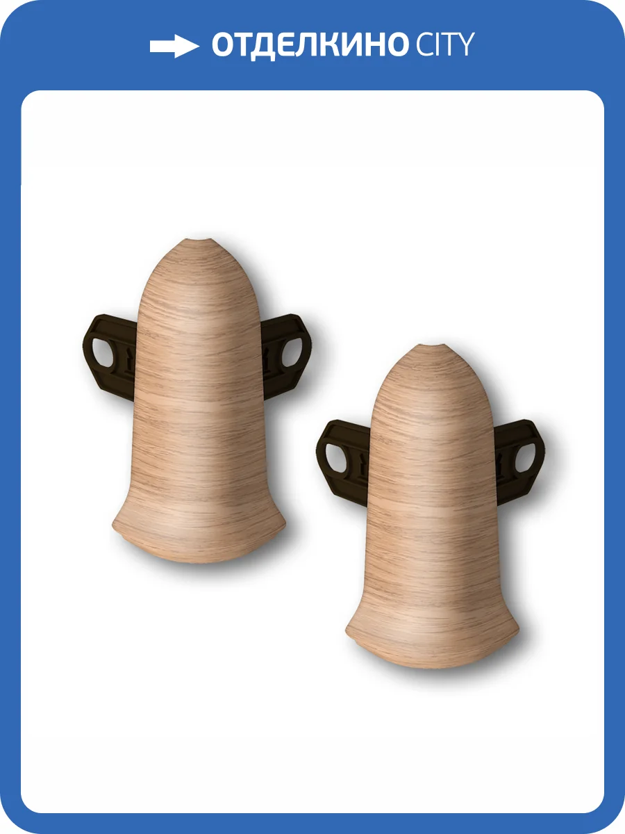 Наружный (внешний) угол Ideal Классик 70 201 Дуб фото 3