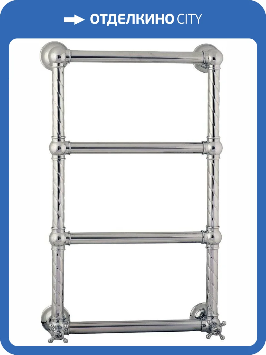 Полотенцесушитель водяной Migliore Edera 20305 79x48.5 см, хром фото 3