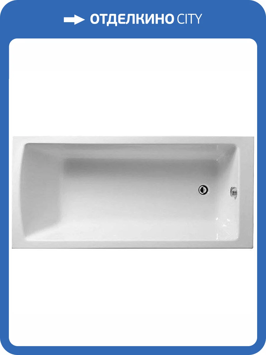 Акриловая ванна Vitra Neon 170x75 фото 5