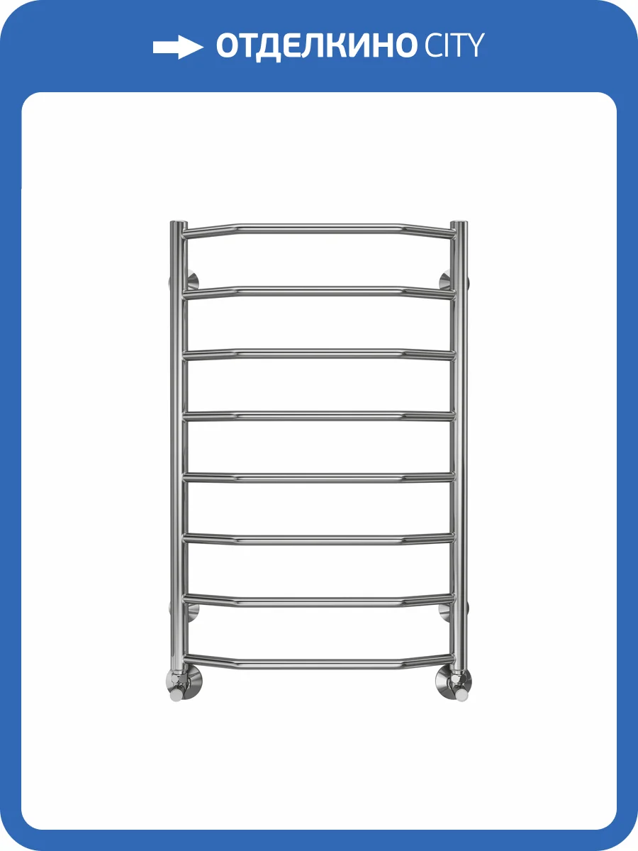 Полотенцесушитель Terminus Виктория П8 50x80, водяной фото 5