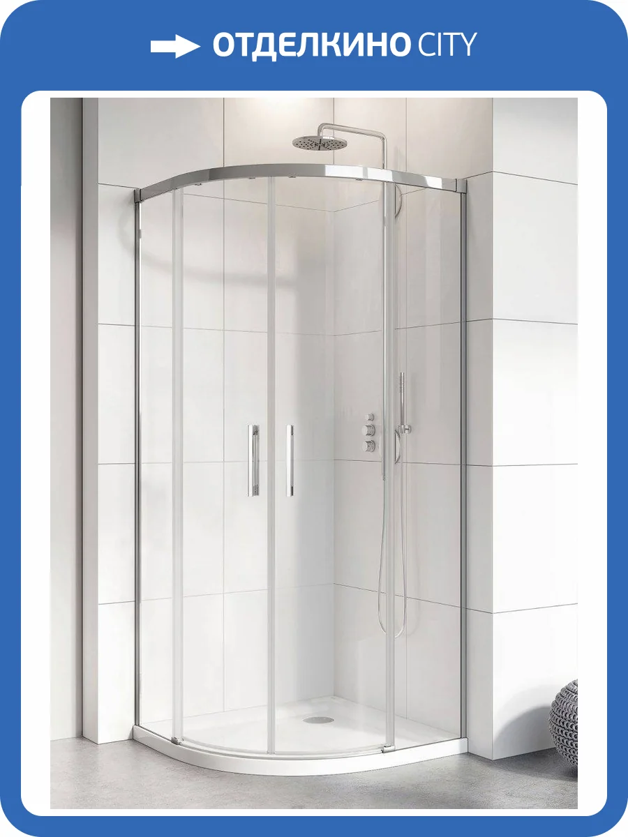 Боковая стенка Radaway Idea PDD 387158-01-01 Хром, Прозрачное 90x120x200.5 фото 2