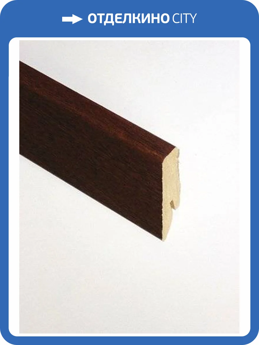 Плинтус Falquon (Фалькон) Canyon Andiroba D2913 2400х58х19 фото 2