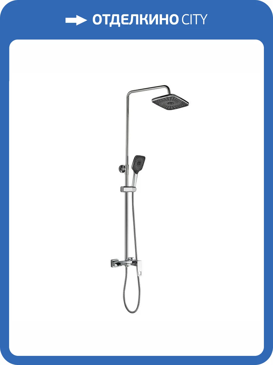 Душевая стойка Haiba HB24615 хром фото 6