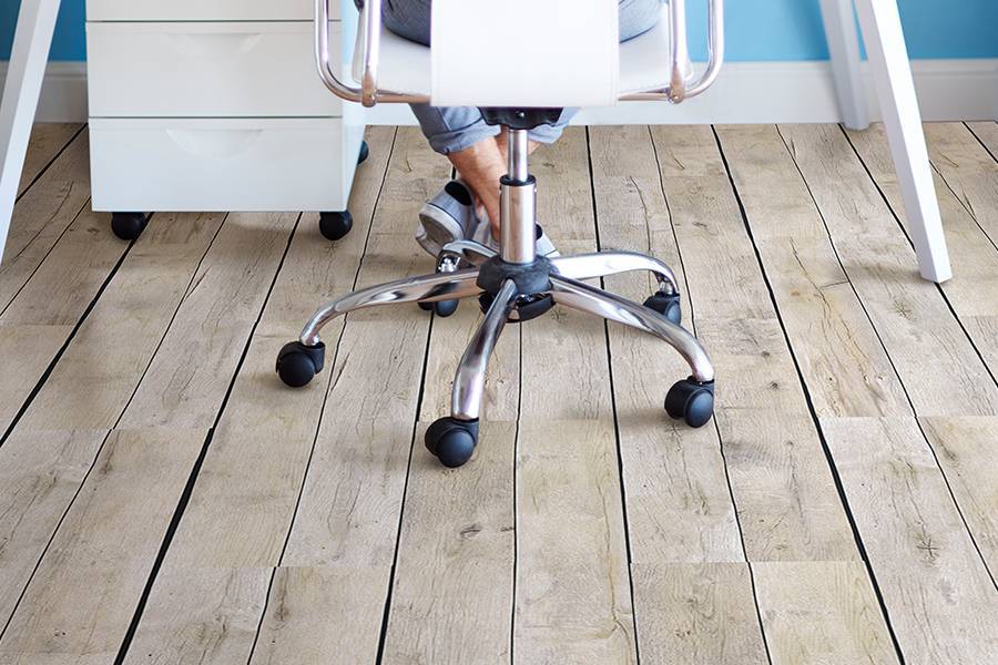 Пробковое покрытие Corkstyle Wood Oak Dupel Planke Замковое 915x305x10 фото 3