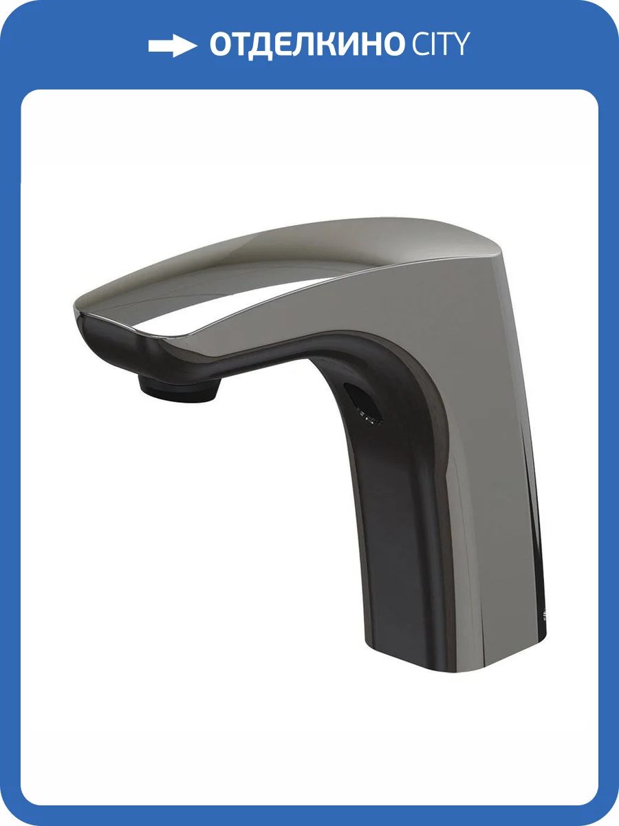 Смеситель для раковины Presto Nova 55379 сенсорный, черный глянцевый фото 3