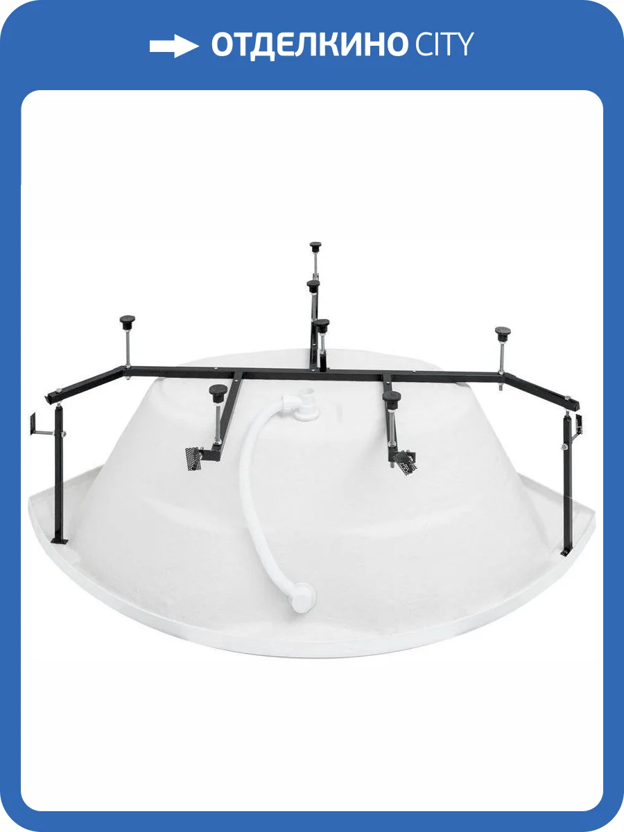 Каркас сварной для акриловой ванны Aquanet Vitoria 130x130 фото 3