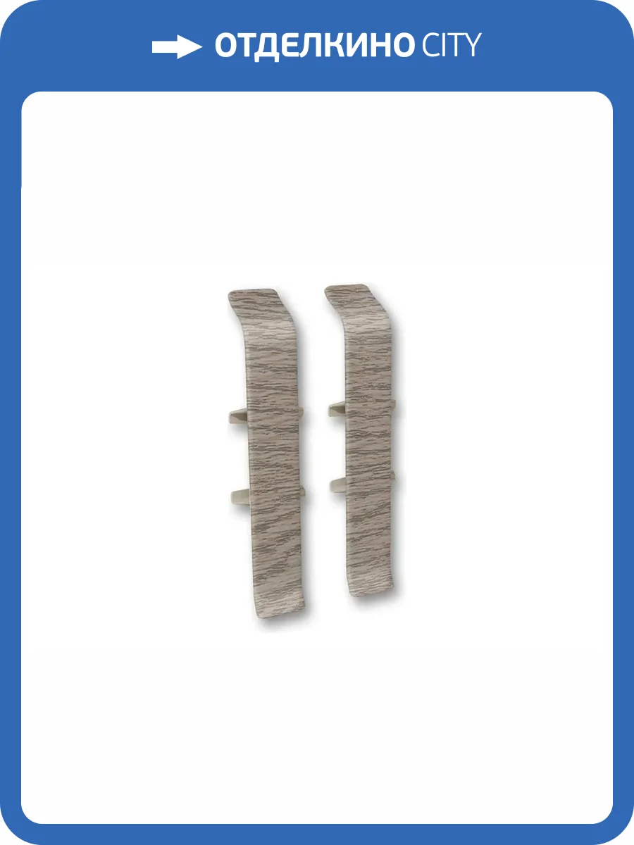 Соединитель Ideal Деконика D85 215 Дуб Снежный 85 мм фото 2