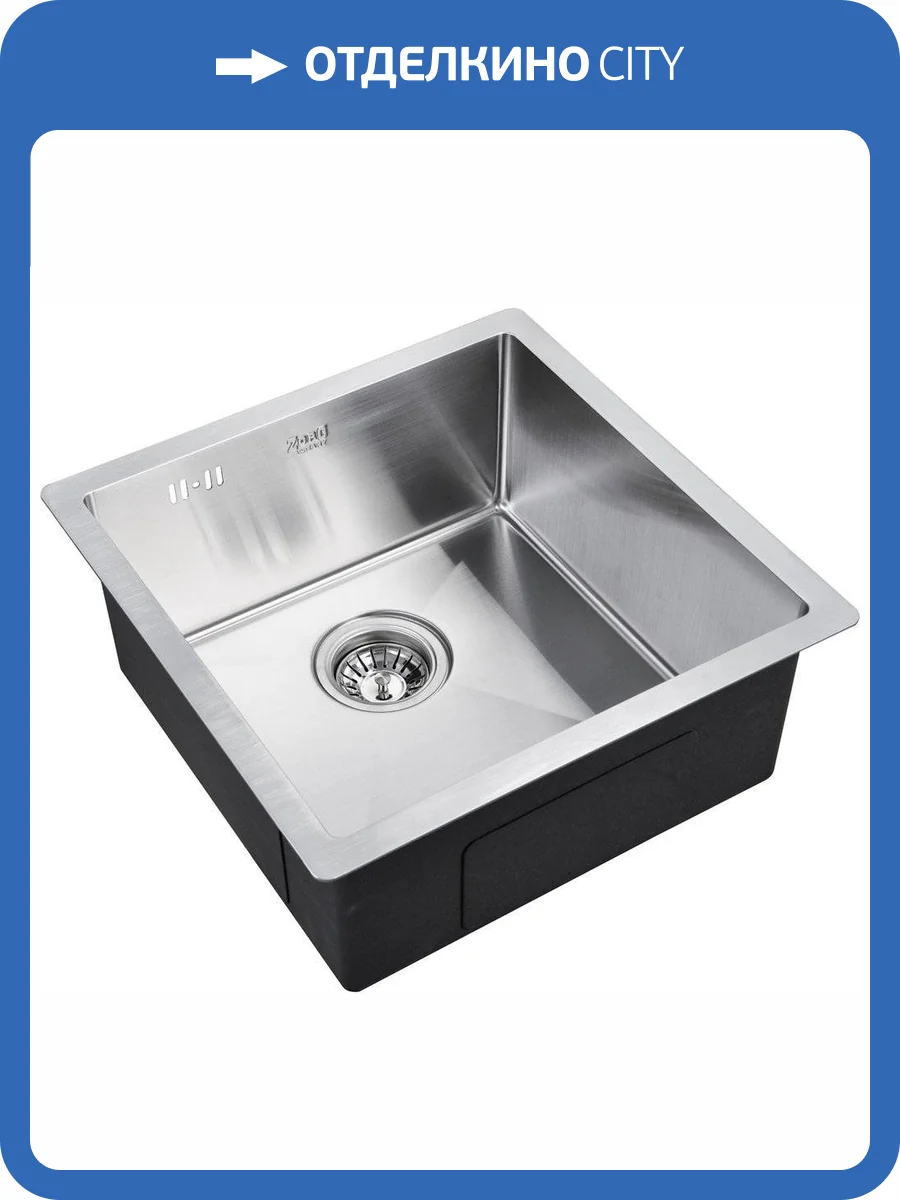Мойка кухонная Zorg Inox R 4444 фото 3