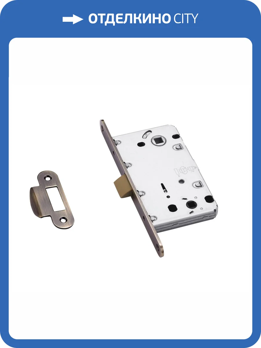 Межкомнатная защелка Archie LP 5112 OL сантехническая LP 5112 OL AB/ACF (Античная бронза) фото 3