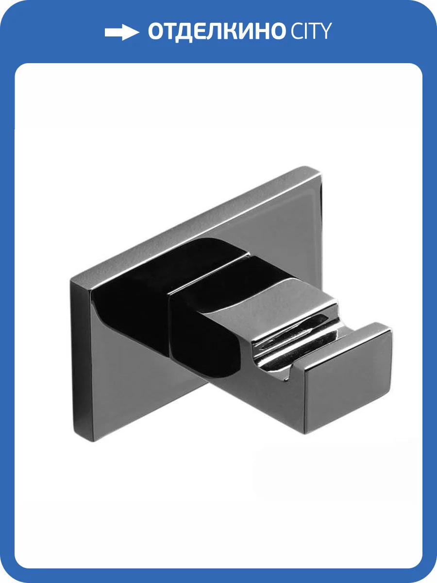 Крючок Colombo Look BLC27.CR одинарный, хром фото 3