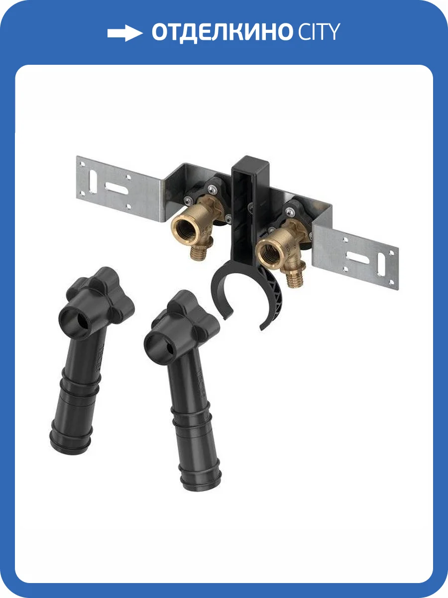 Монтажный комплект TECE TECEflex 16 х 1/2 для дистанционного подключиения сместителя, бронза фото 3