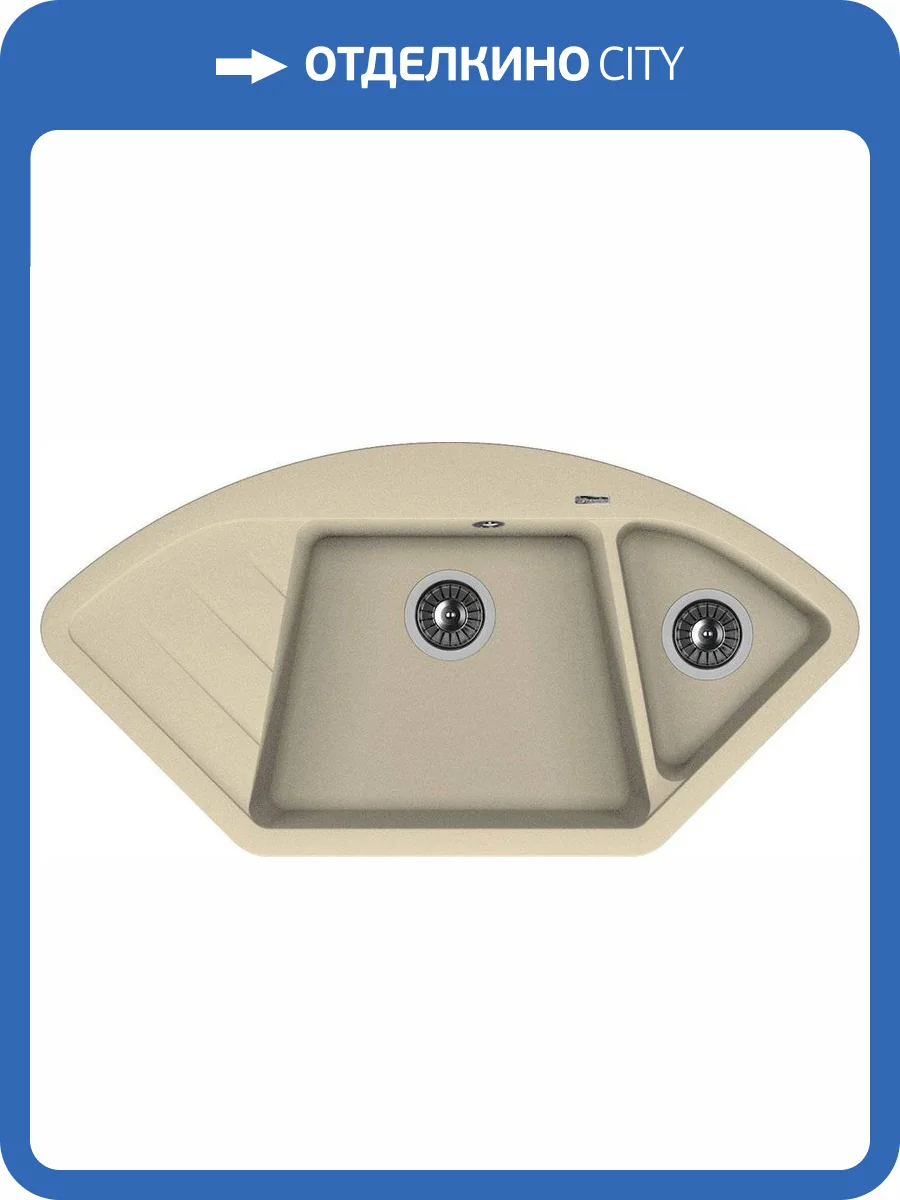 Мойка кухонная Florentina Веста шампань фото 4