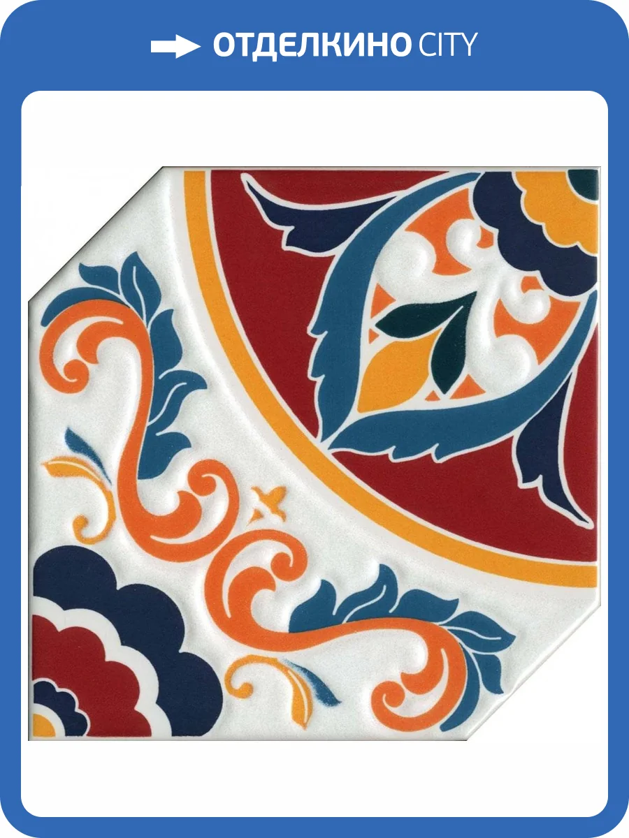 Декор Kerama Marazzi Болао HGD\A445\18000 1 15x15 фото 2