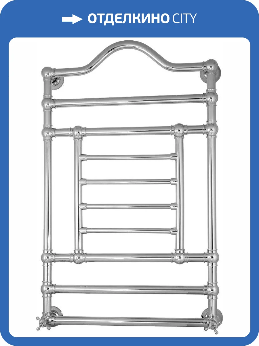 Полотенцесушитель электрический Migliore Edward 22639 107x68 см, R, хром фото 3