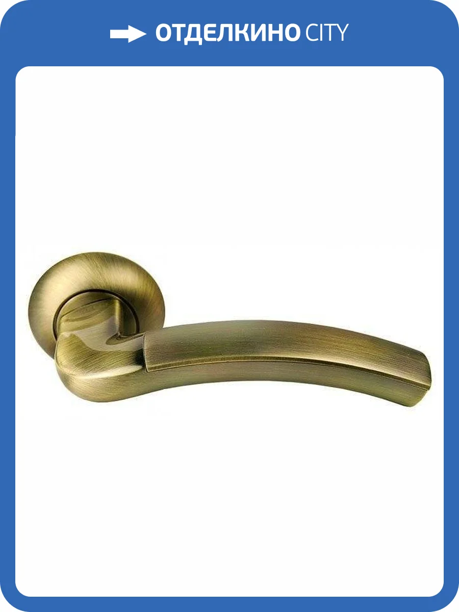 Дверная ручка Morelli MH-02 MH-02 MAB (Античная бронза/матовая бронза) фото 3