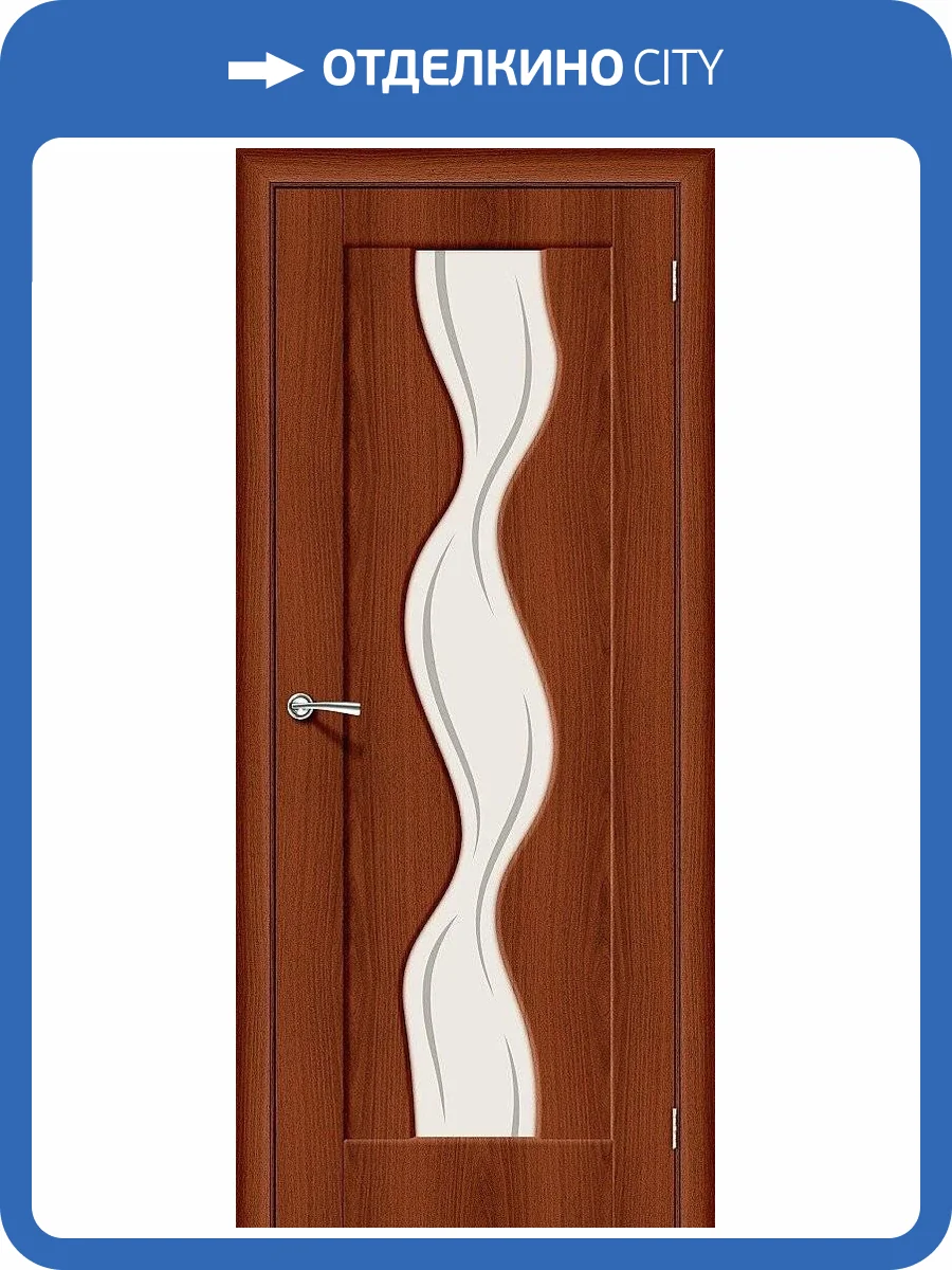 Межкомнатная дверь Bravo 146-0272 Вираж-2 Italiano Vero 200x70 фото 2