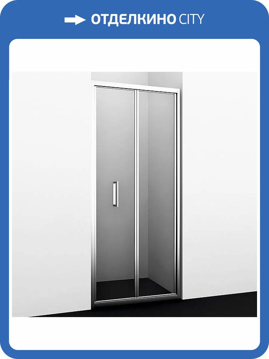 Душевая дверь в нишу Wasserkraft Weser 78F04 90 см фото 9