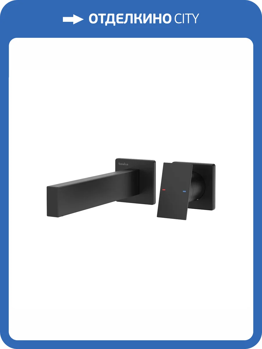 Смеситель для раковины Teska Alax E5308 черный фото 4