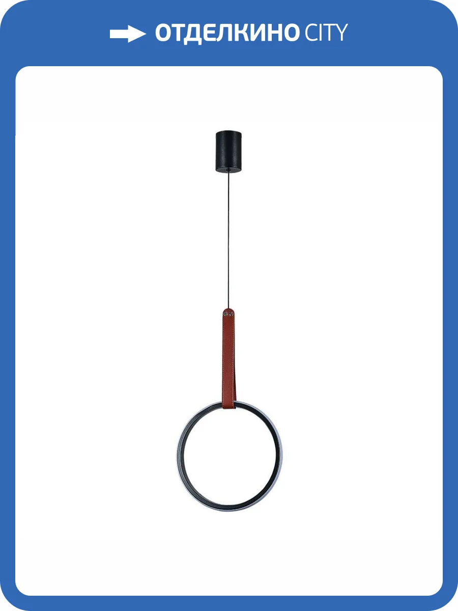 Подвесной светодиодный светильник Escada Alliance 10295/1LED Black фото 5