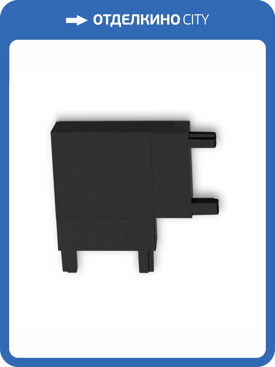 Коннектор L-образный Ambrella light Track System Magnetic Ultra Slim GV1116 фото 3