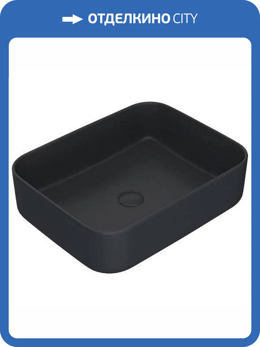 Раковина Iddis Bridge BRIBM05i27 50 см, черная фото 7